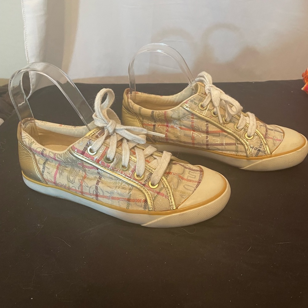 Coach Barrett Graffiti Sneakers size 6.5B